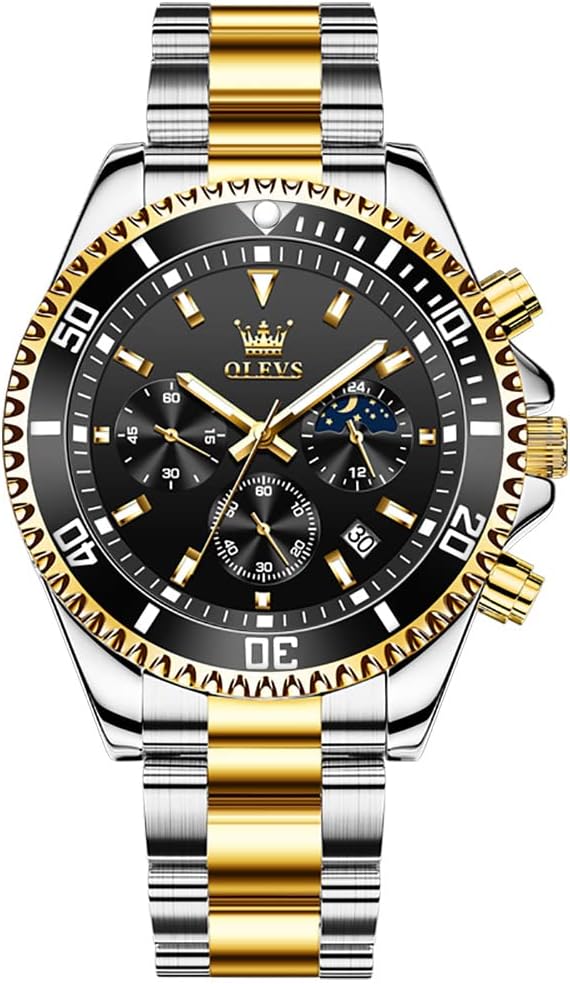 Montre Analogique pour Homme Olevs