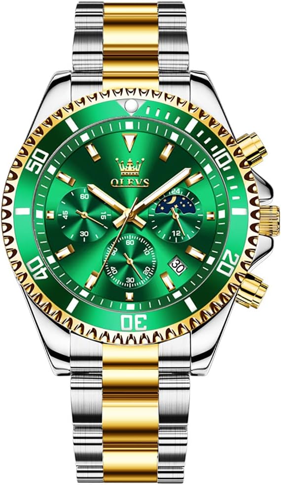 Montre Analogique pour Homme Olevs